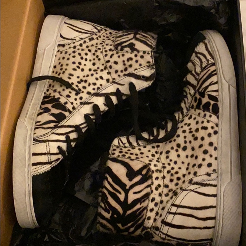 Saint Laurent JOE mid top sneakers